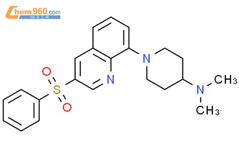 870301 28 3 4 PIPERIDINAMINE N N DIMETHYL 1 3 PHENYLSULFONYL 8