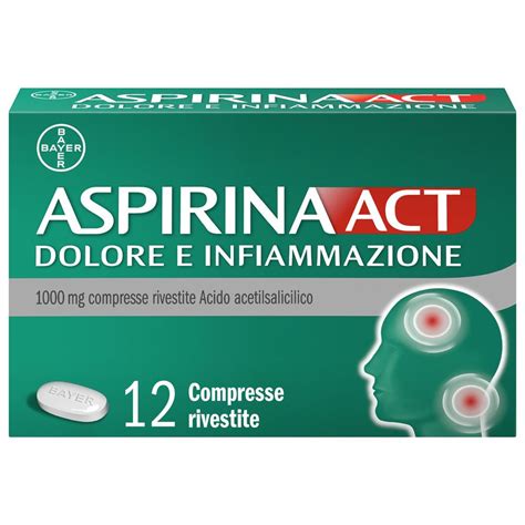 Aspirinaact Dolore E Infiammazione Antidolorifico E Antinfiammatorio