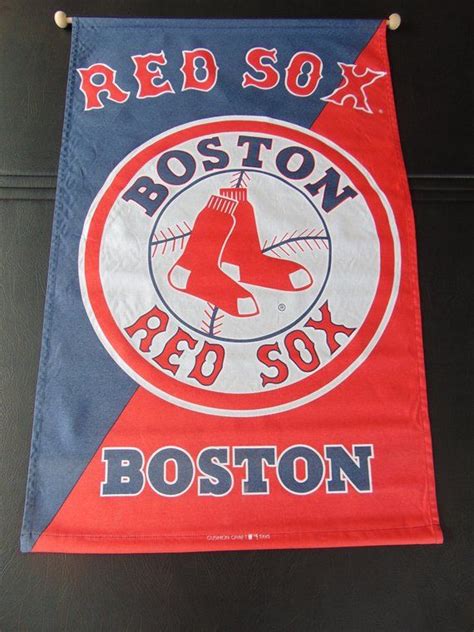 Boston Red Sox Banner Forty Four Inches by Twenty Eight Inches