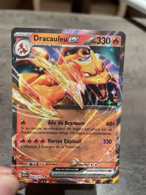 Carte Pokemon Dracaufeu Ex Ultra Rare Ev Fran Aise Neuve