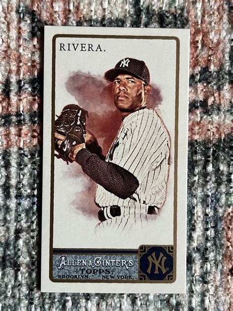 Topps Allen Ginter Mariano Rivera Mini A G Back Ny