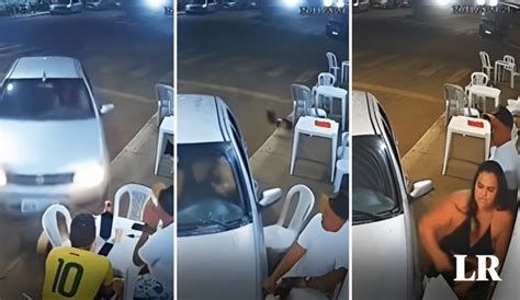 Arrestan A Mujer Que Atropelló A Su Novio Por Irse A Beber A Un Bar Con Sus Amigos Video