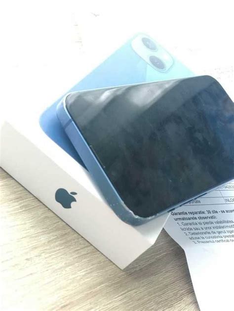 Vand IPhone 13 5G 128gb Midnight Blue Fullbox Neverlock Constanta