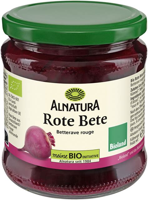 Alnatura Rote Bete 330g Online Kaufen