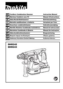 Manual De Uso Makita DHR243 Martillo Perforador