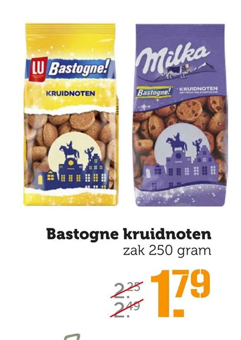 Bastogne Kruidnoten Aanbieding Bij Coop