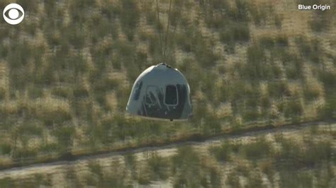 Web Extra William Shatner And Blue Origin Crew Land Back On Earth