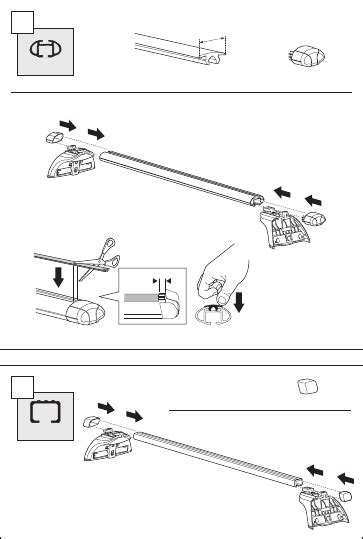 Bedienungsanleitung Thule Rapid System 753 Dachträger