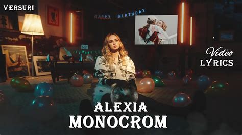 Alexia Monocrom 💜 Versuri Lyrics Youtube