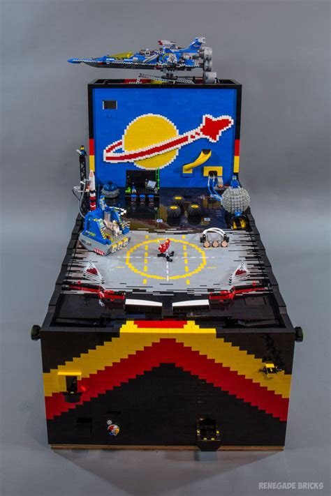 Someone Made A Pinball Machine Entirely Out Of Lego And It Is Awesome