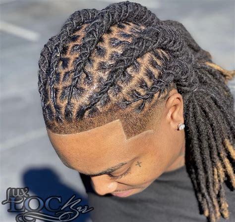 Men Dread Styles Mens Dreadlock Styles Dreads Styles Dread Braid