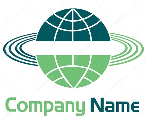 Globe Logo Stock Vector Image By Magagraphics