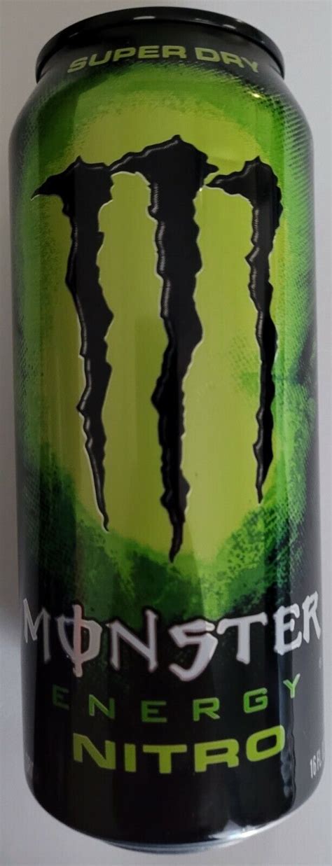 Monster Nitro Super Dry Energy Drink 12 Cans Of 500 Ml