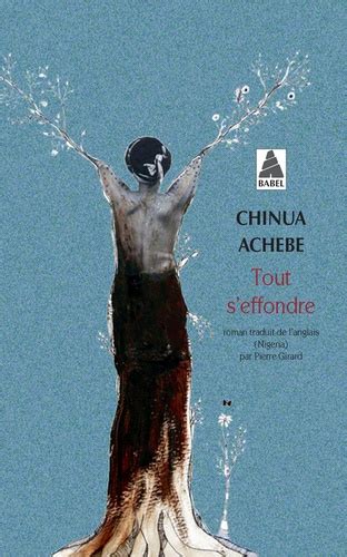 Tout Seffondre De Chinua Achebe Poche Livre Decitre