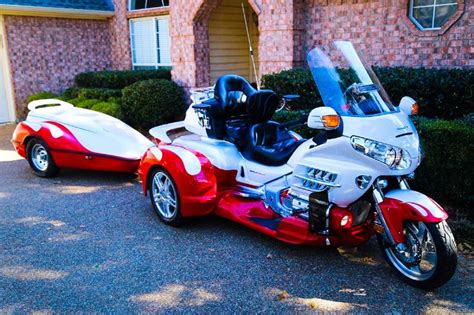 Honda Goldwing Gl Trike With Matching Trailer By Hannigan