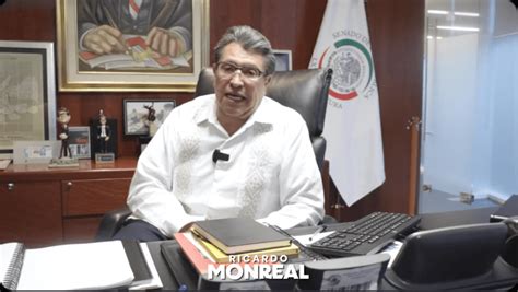 Senado Podr A Contratar A Santiago Nieto Dice Ricardo Monreal