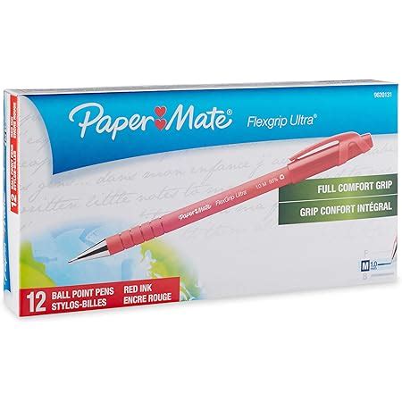 Amazon Paper Mate Flexgrip Ultra Stick Medium Point Ballpoint