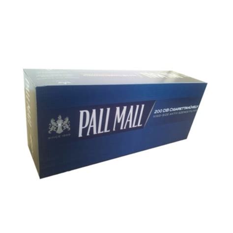 Cigarette Tubes Pall Mall Blue 200pcs 5 Sleepy Pepper Ltd