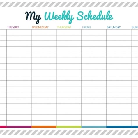 Free Printable Calendars With Time Slots