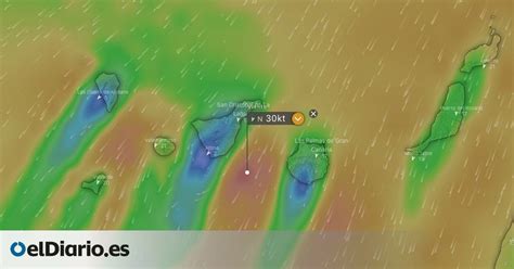 Declarada La Alerta Por Vientos De Hasta Km H Este Domingo En Canarias