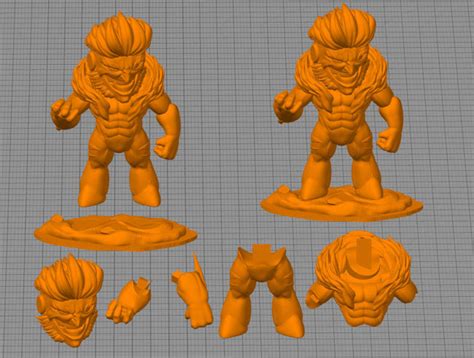 Sabretooth Chibi 3d Model Ready To Print 3dmodel Pro