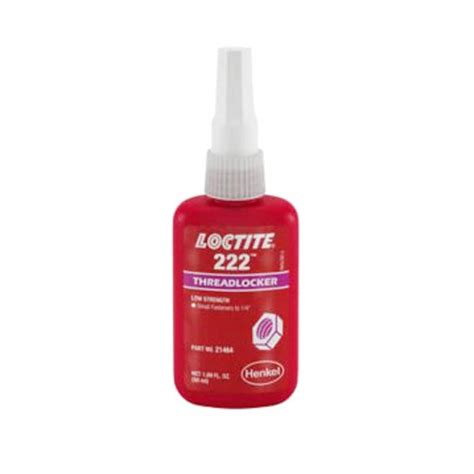 Loctite 222 Low Strength Purple Threadlocker 50 Ml Bottle Pilots