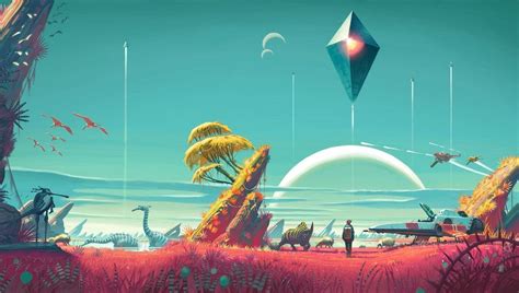 No Mans Sky Box Art By Simon Stålenhag Retrofuturism Sean Murray