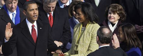 Obama Sworn In As President Appeals For Unity And Hope Wsj