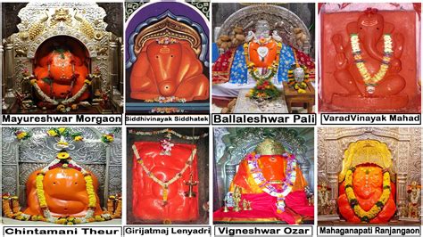 Ashtavinayak Temples List - History, Timings, Significance 2024