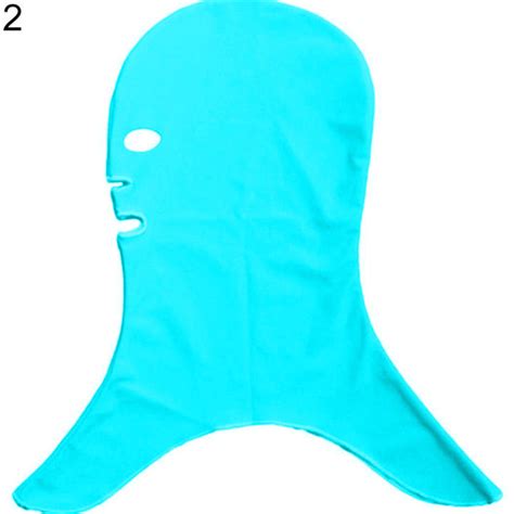 Honrane Facekini Breathable Pool Cover Head Sunblock UV Sun Protection