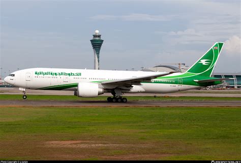 YI AQZ Iraqi Airways Boeing 777 29M LR Photo By Li Junjie ID 1108857