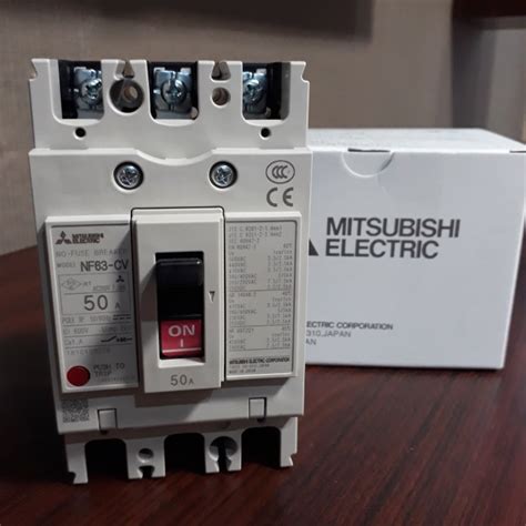 Jual NFB MCCB MITSUBISHI NF63CV 3P 40A No Fuse Breaker NF 63 CW 3P 40 A