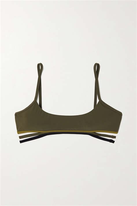 Christopher Esber Cutout Bikini Top Net A Porter