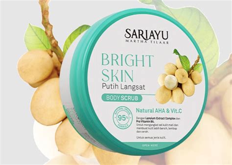 4 Rekomendasi Body Scrub Pencerah Kulit Di Bawah Rp 50 Ribu