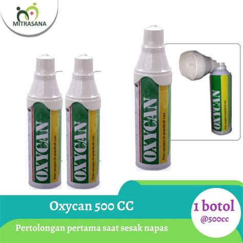 Jual Oxycan Oksigen Tabung Kaleng 500 CC Shopee Indonesia