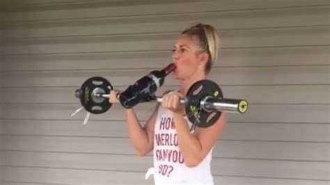 Ft Campbell Army Wife S Wine Workout Goes Viral WZTV