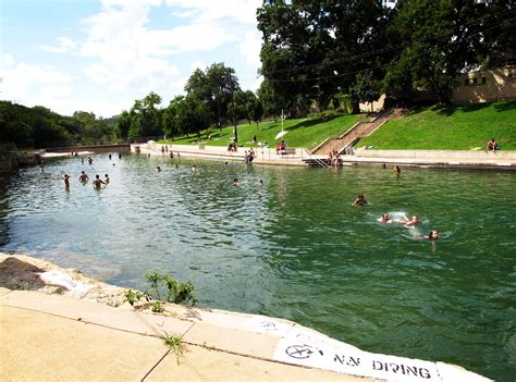 Coldest Water Ever Barton Springs Zilker Park Zilker Park Austin