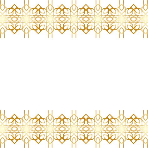 Elegant Gold Islamic Decoration, Islamic, Frames, Borders PNG ...