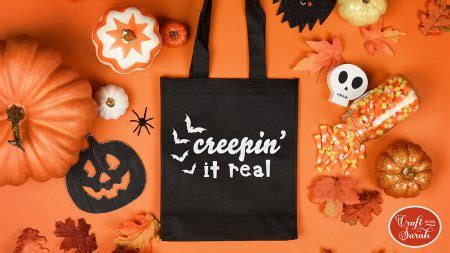 10 Cricut Vinyl Ideas For Halloween Crafts Craft With Sarah