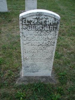 Elizabeth Burkhart Shoemaker M Morial Find A Grave