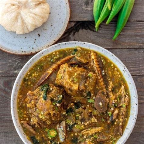 African Okra Soup Precious Core