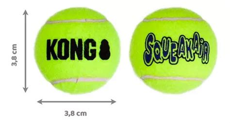 Ripley JUGUETE PERROS KONG SQUEAK AIR BALLS X SMALL PELOTA PACK X3