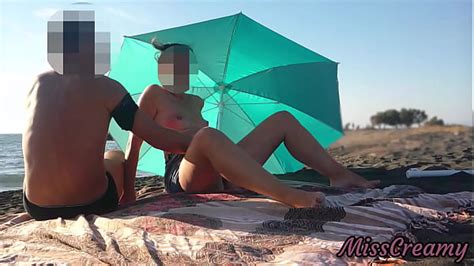 Pussy Flashing In Public Beach Squirting And Intense Orgasm In Front Of Everyone Misscreamy