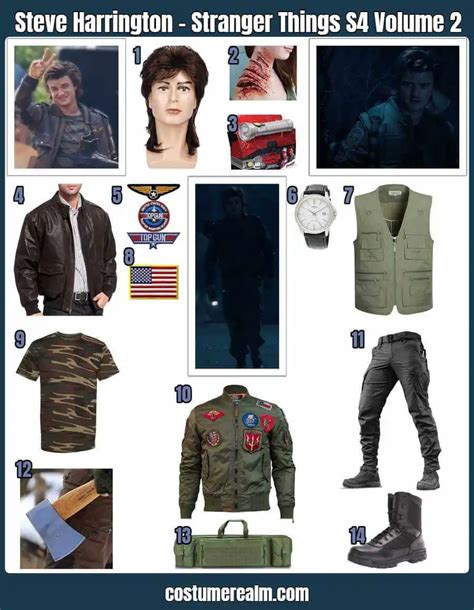 How To Dress Like Dress Like Steve Harrington From Season Volume