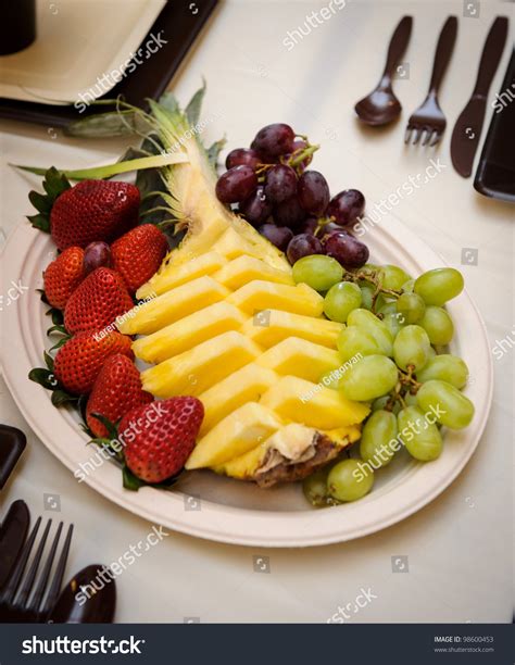 Colorful Fruit Salad Catering Stock Photo Shutterstock