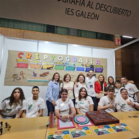 El Ies GaleÓn Premiado En La Xxii Ciencia De Sevilla Con Su Proyecto