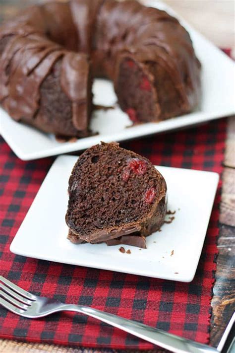 Cherry Chocolate Cake Video Mostly Homemade Mom