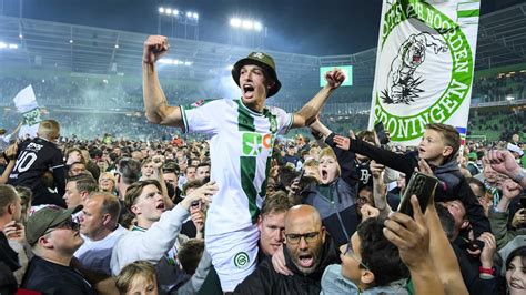 Fc Groningen Trots Op Promotie Niet Normaal Dat Het Zich Zo Heeft