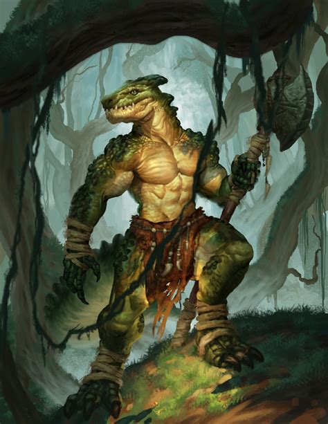 Lizardfolk Species In The World Of Varda World Anvil