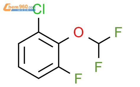 1136961 91 5 1 Chloro 2 difluoromethoxy 3 fluorobenzene化学式结构式分子式